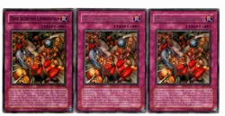 Yugioh- 3X Dark Scorpion Combination - Rare - Unlimited - DCR-098 - Near Mint - Image 1