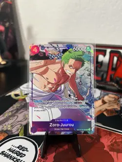 Zoro-Juurou ST18-004 Treasure Rare One Piece OP09 “Emperors in the New World” - Image 1