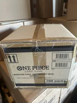 One Piece Paramount War Booster Box OP-02 Brand New Sealed wave 1 CASE (12 Box) 811039039080 - Image 3