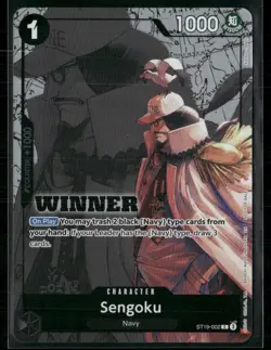 Sengoku ST19-002 Winner - One Piece TCG Winner Pack 2025 Vol. 3 Promo - Image 1