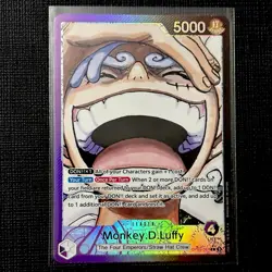 Monkey D. Luffy (Alt Art) OP09-061 L Emperors in the New World ONE PIECE TCG - Image 1