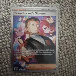 Pokemon TCG Team Rocket's Giovanni Destined Rivals Card 238/182 - Image 1