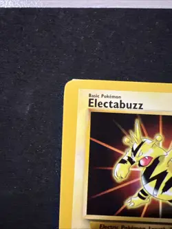 Pokemon Electabuzz First Movie Promo Card MISCUT ERROR - Image 2