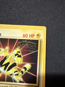 Pokemon Electabuzz First Movie Promo Card MISCUT ERROR - Image 3
