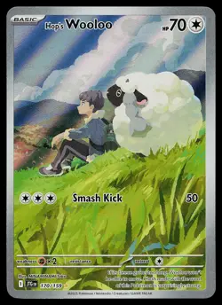 Pokemon Card - Hop's Wooloo Journey Together 170/159 Holo Illustration Rare - Image 1