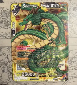 Shenron Final Wish P-616 Tournament Promo Card 2024 Dragon Ball Super Card Game - Image 1