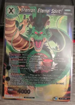 Shenron Eternal Spirit P-311 Promo Foil Dragon Ball Super Masters CCG Card Game - Image 2