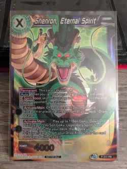 Shenron Eternal Spirit P-311 Promo Foil Dragon Ball Super Masters CCG Card Game - Image 3
