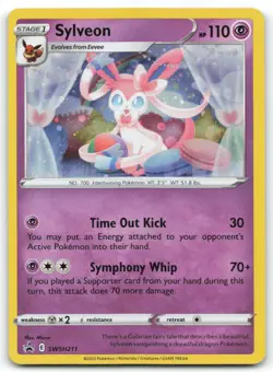 Sylveon Promo SWSH: Sword & Shield Promo Cards SWSH211 NM - Image 1