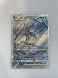 Glaceon VSTAR Crown Zenith: Galarian Gallery Holo Card GG40/GG70 NM Condition - Image 1