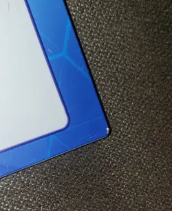 Pokemon Card Display Case 3 Card Magnetic Acrylic Case in Blue - Image 4