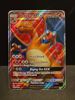 Pokemon TCG Charizard-GX Holo Promo Card Sun & Moon SM60 NM - Image 1