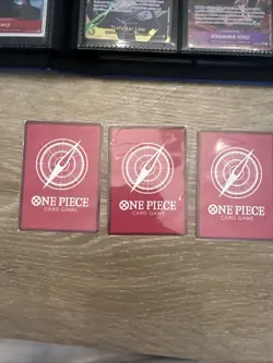 Set of 3 ONE PIECE TCG ST13-001, ST13-002 & ST13-003 Halo Foil Cards - NM - Image 2