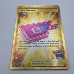 Lure Module 088/078 Secret Rare Gold Holo Foil Pokemon Go Pokemon Card - - Image 1