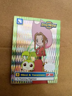 Digimon Card Mimi & Tanemon 8 of 34 | HOLO Silver Stamped Exclusive Preview - Image 4