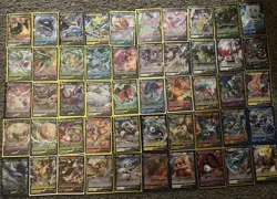 50 Pokemon TCG Official Card Sword & Shield V Lot! Arceus, Drapion & More - Image 1