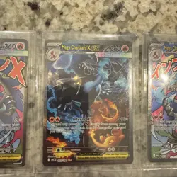 Mega Charizard X ex - 125/094 - SIR - Phantasmal Flames - Pokemon Card - NM - Image 1