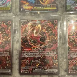 Mega Charizard X ex - 125/094 - SIR - Phantasmal Flames - Pokemon Card - NM - Image 5