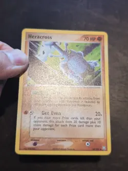 POKEMON TCG UNCOMMON CARD HERACROSS 43/109 EX TEAM ROCKET RETURNS NM/VLP - Image 2