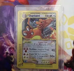 Charizard Holo Rare Skyridge Crystal Card 146/144 - Image 1