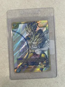 Dragon Ball Super Card Game Fusion World SB02 FB01-140 Son Gohan Childhood SCR** - Image 1