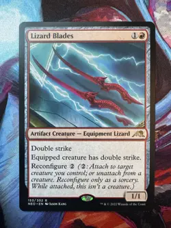 Lizard Blades - Kamigawa: Neon Dynasty MTG 153/302 - Image 1
