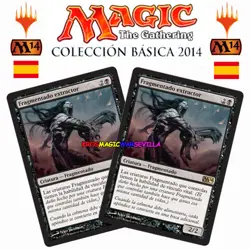 MTG 2 X Fragmentado extractor COLECCION BASICA 2014 ESPANOL NM Syphon Sliver - Image 1