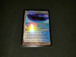 MTG 1x Future Sight rare land HP Spanish FOIL Nimbus Maze - see description - Image 1