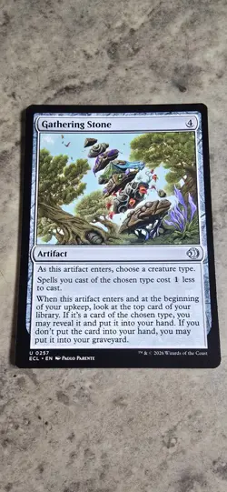 Gathering Stone Lorwyn Eclipsed Regular Artifact Uncommon MTG NM - Image 1