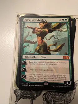 MTG Nissa, Worldwaker NM/EX - Image 1