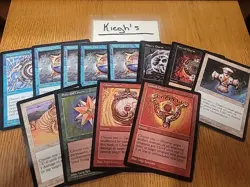 Mtg Lot Of 12 Charms *MP/HP - Visions/Mirage* - Image 1