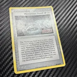 Trainer Mysterious Fossil HP 50 85/108 Pokemon TCG Pokemon Card (MYREF#5) - Image 2