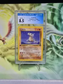 1st Edition Cubone Non-Holo Jungle 50/64 CGC 8.5 Pokemon TCG NM mint + - Image 1