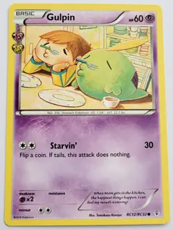 Gulpin RC12/RC32 Generations: Radiant Collection Pokemon - NM - Image 1
