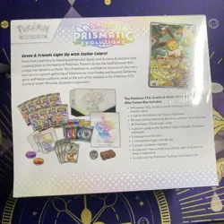 2025 POKEMON SCARLET & VIOLET PRISMATIC EVOLUTIONS ETB SEALED ELITE TRAINER BOX - Image 2