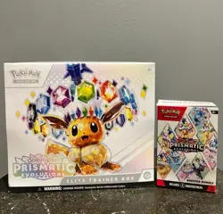 Pokemon TCG Prismatic Evolutions ETB with Booster Bundle *NEW SEALED* - Image 1