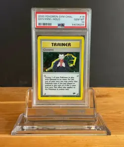 2000 Pokemon - Gym Challenge - Giovanni Holo PSA GEM MINT 10 - Image 1