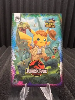 Jurassic Park (Pikachu) #18 - Galaxy Holo - Electric Pikachu Cosplay - Pokemon - Image 1