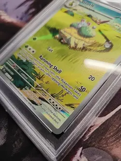 GROTLE - POKEMON-TEF EN (2024) ILLUSTRATION RARE- #164/162 PSA 10 GEM MINT - Image 2