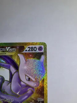 Pokemon TCG Mewtwo VSTAR Gold Secret Rare 086/078 Pokemon GO NM/M PSA Ready - Image 4