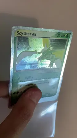 Pokemon TCG Scyther ex 102/109 Ruby and Sapphire Holo NM - Image 2