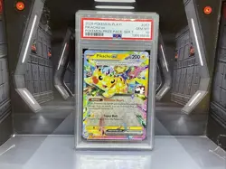 Psa 10 Pikachu ex Pokemon Play 2025 Prize Pack Series 7 - Image 1