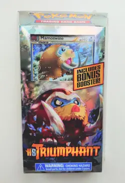 Pokemon HS Triumphant Verdant Frost Theme Deck - Booster Pack Inside - Image 1