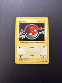 Voltorb 067/102 Base Set (Shadowless) Regular Unlimited Pokemon WOTC NM - Image 1