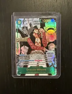 ONE PIECE-English Dracule Mihawk Manga- OP14-119 OP14 EB04 The Azure Sea's Seven - Image 1