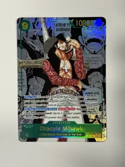 ONE PIECE-English Dracule Mihawk Manga- OP14-119 OP14 EB04 The Azure Sea's Seven - Image 3