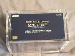 One Piece Romance Dawn Blue Bottom Booster Box OP-01 English - Sealed with Case - Image 4