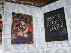 Monkey.D.Luffy P-110 Promo One Piece Day 2025 Sealed - Image 2