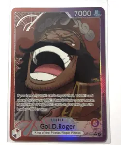 Gol.D.Roger (003) (Alternate Art) One Piece L Carrying On His Will OP13-003 NM - Image 1