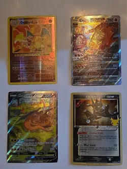 Lot of 4 pokemon cards in great condition - Image 1